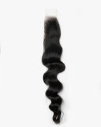 2x6 Raw Wavy Closure