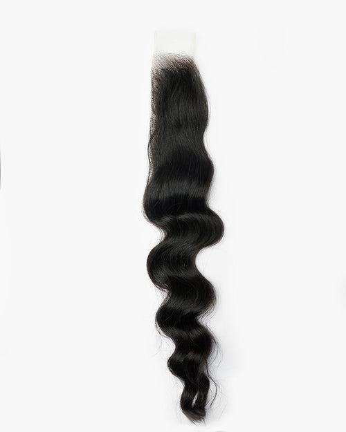 2x6 Raw Wavy Closure